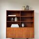 Bibliothèque vintage en bois