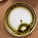 Green fish plates