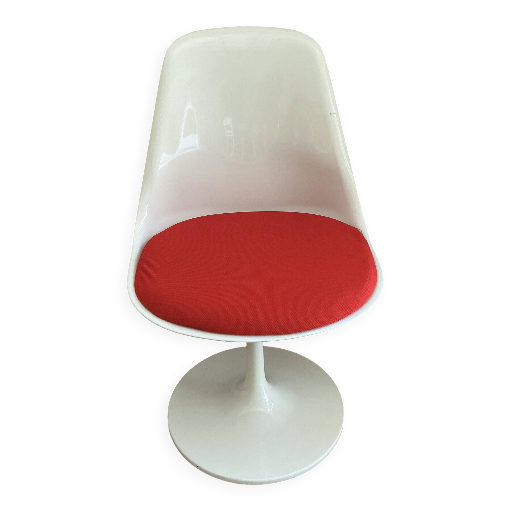 Fauteuil pied tulipe , vintage 1970