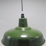 Enamelled sheet metal suspension