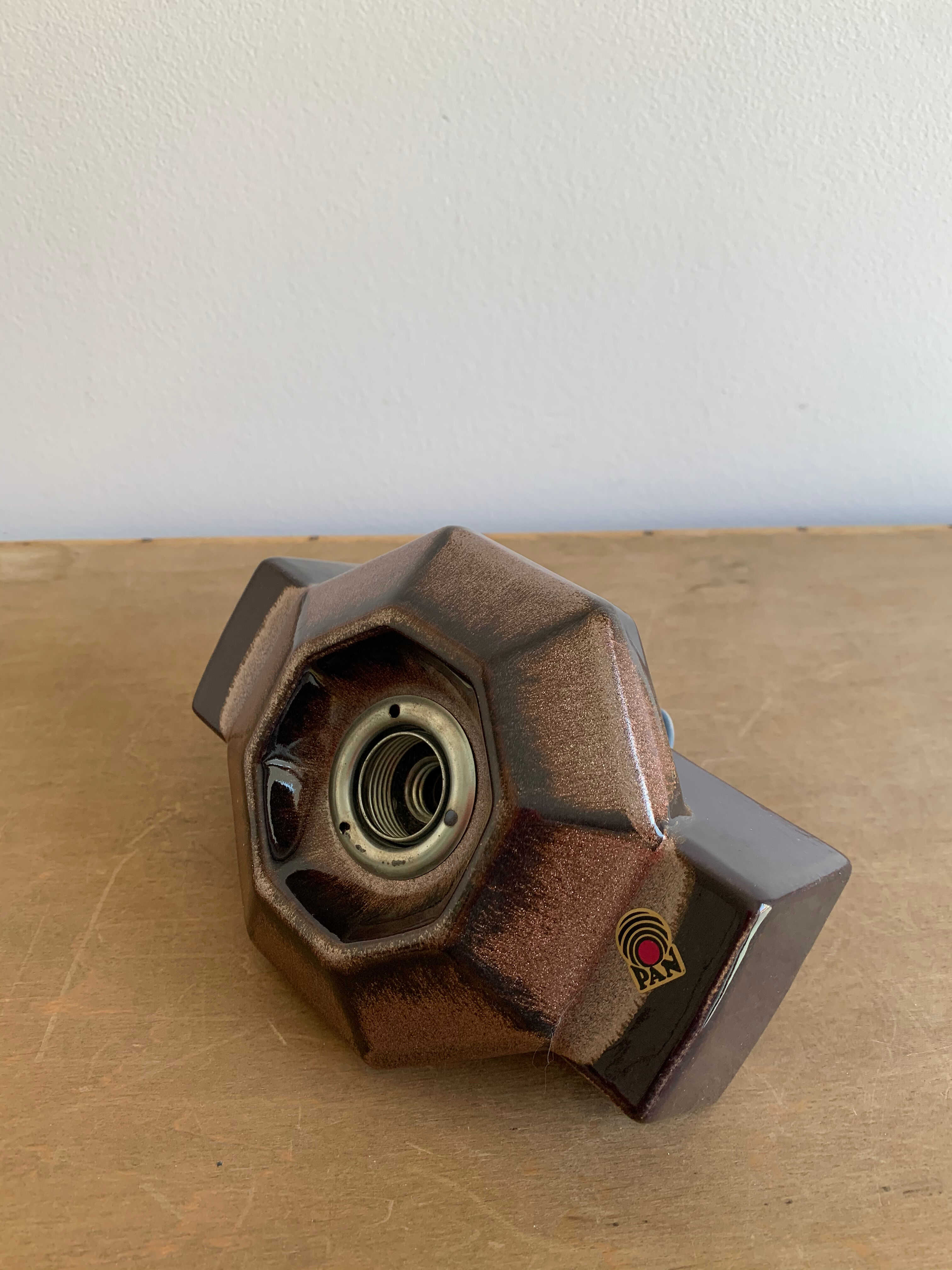 Space Age Ceramic  Wall Lamp from PAN, 1970s