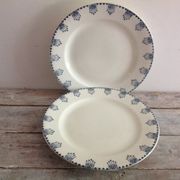 Paire de plats Terre de Fer