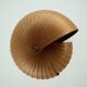 Lampe de plafond Nautilus en bois attribuée à Hans Agne Jakobsson, années 1960.