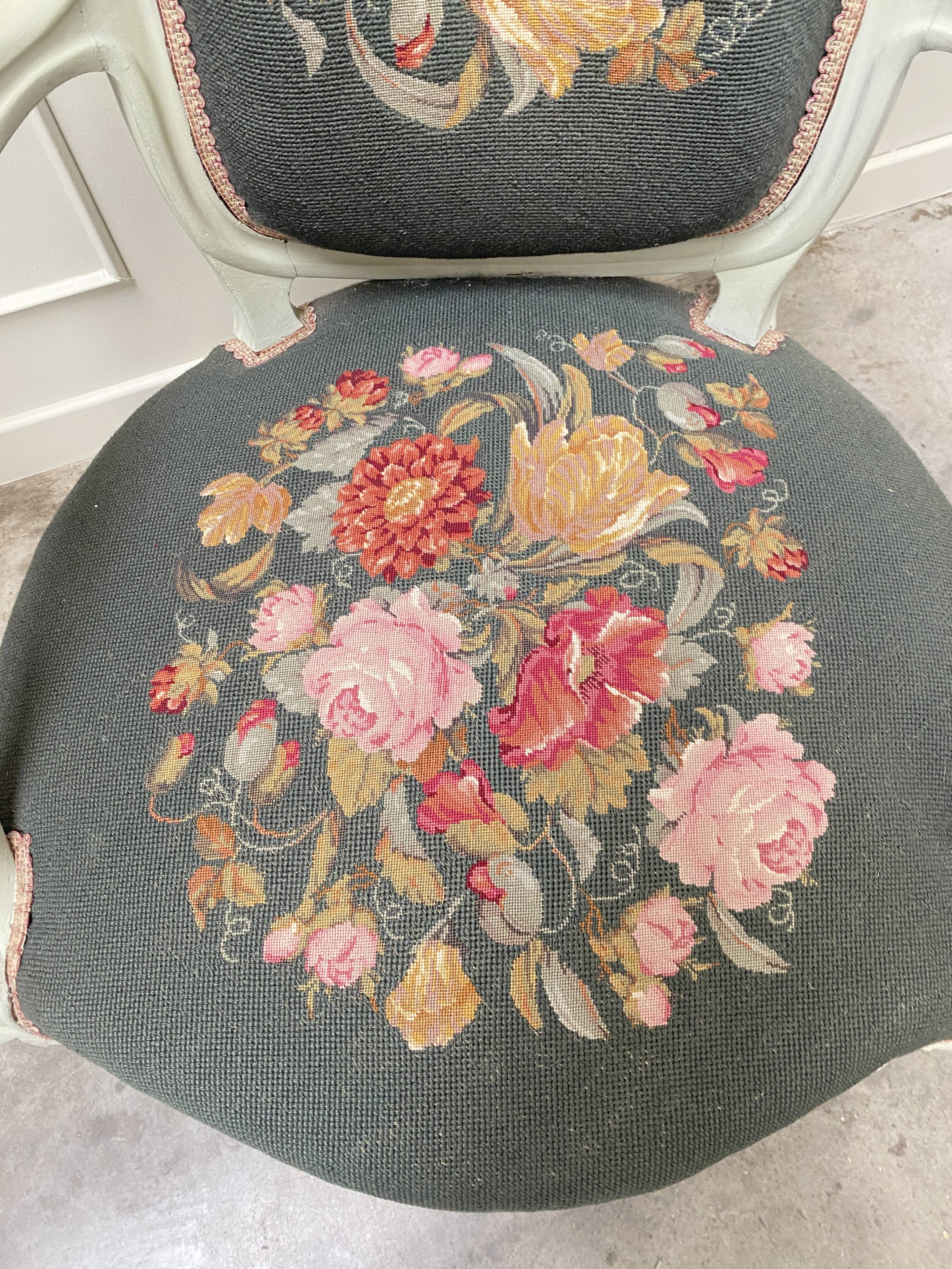 Fauteuil Louis XV rénové