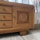 Enfilade storage unit oak Art Deco 1940 Dudouyt