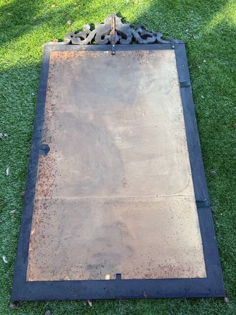 Large murano venice fireplace mirror 1930