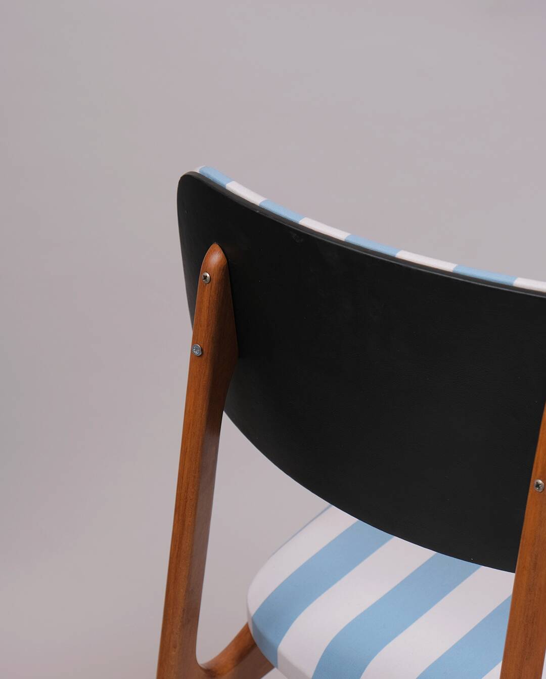 Reupholstered 60s chair