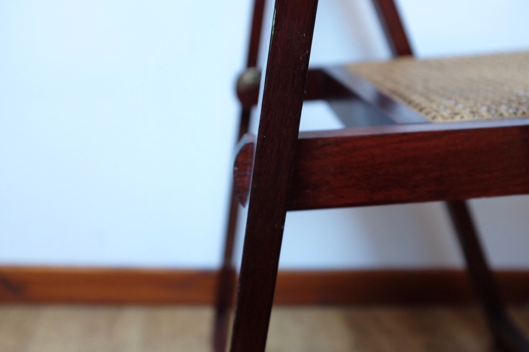 Paire de chaises pliantes, circa 1960