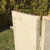 Pair of Persian shutters, old wood screen 2 fronts