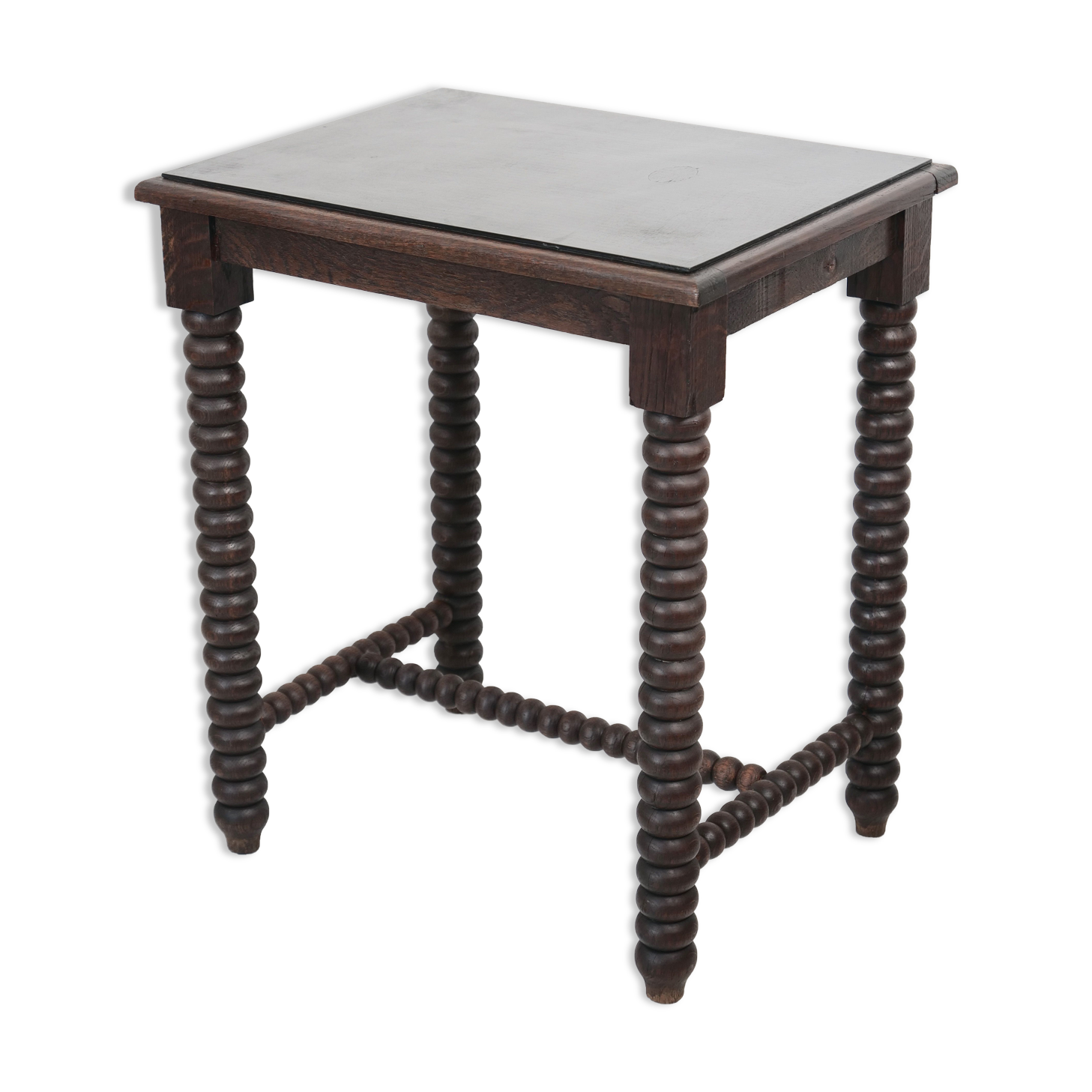 Wooden table legs in coils