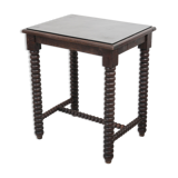 Wooden table legs in coils