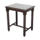 Wooden table legs in coils