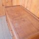Compass feet chest of drawers