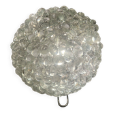 Handcrafted glass bubble lamp