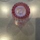 Set of 8 pink water glasses