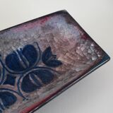 Ceramic platter, Danish design, 1960s, designer: Marianne Starck