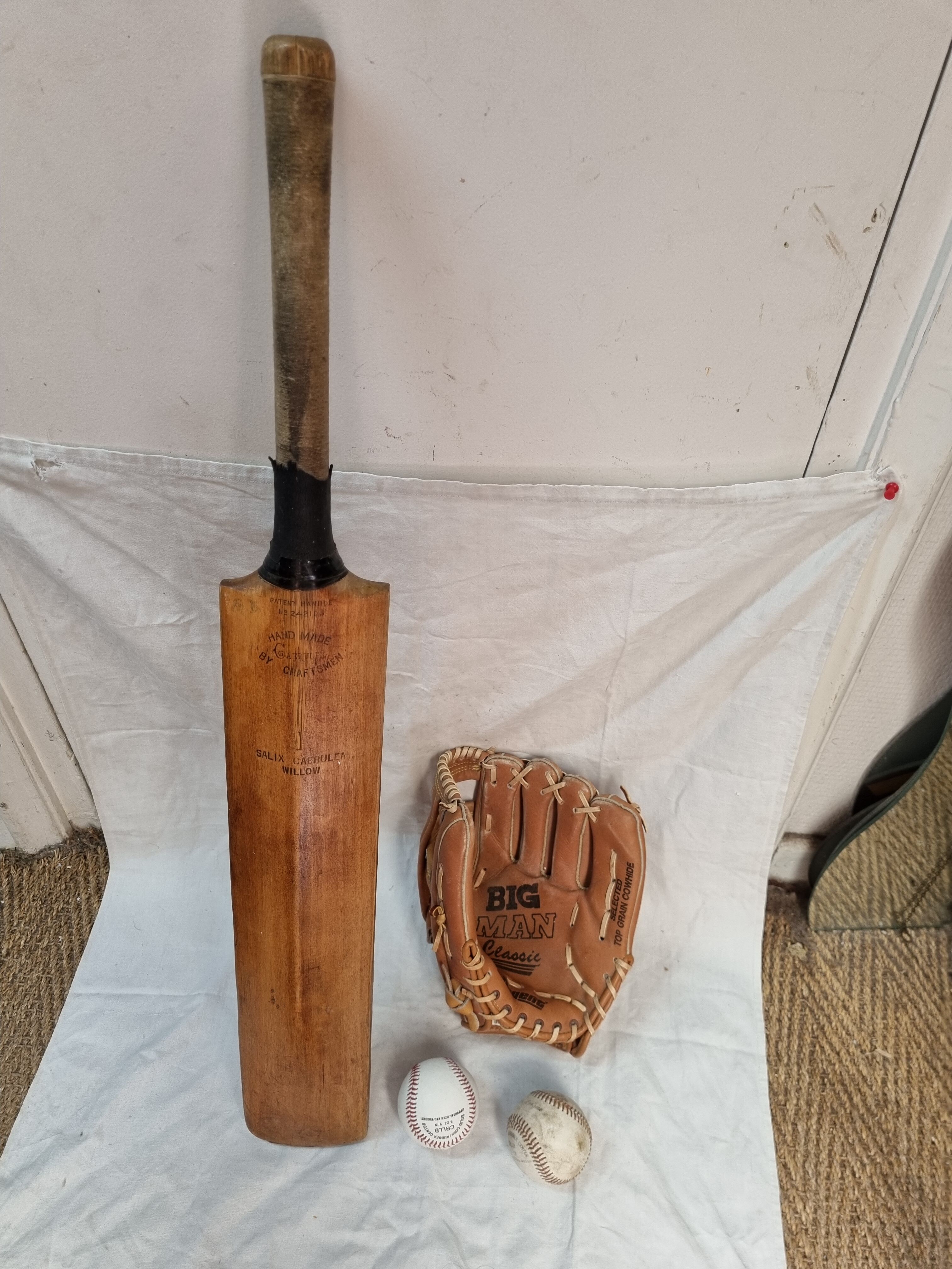 Vintage baseball bat 1960