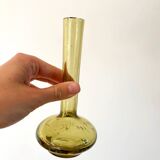 small soliflore in bubbled glass Biot style design from the 70s