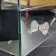 Venetian mirrored commode with 3 drawers