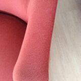 Toad armchair in Pink Velvet