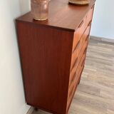 Scandinavian teak chest of drawers (from Denmark)