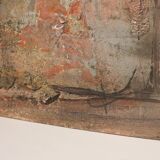 Mixed media painting