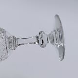 6 Saint Louis crystal water glasses Massenet model