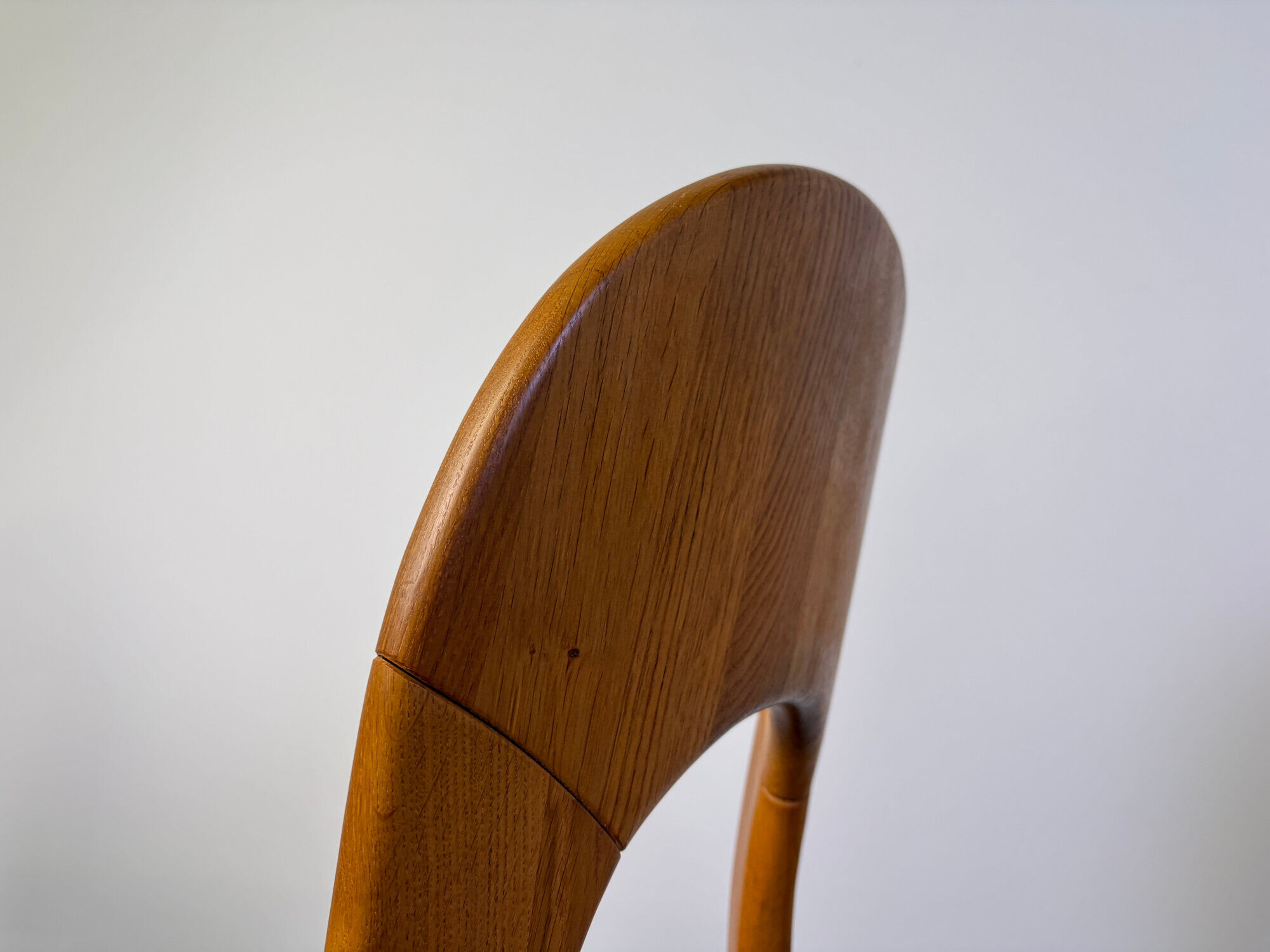 Vintage Danish oak dining chairs, 1970s