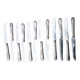 12 old Orbrille stainless steel table knives