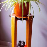 Bolster or art deco plant holder