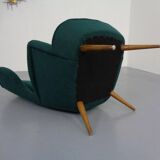 French Kvadrat Tonica Wingback Chair, 1950s