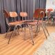 Set of six KN-38 chairs designed by Karl Nothhelfer for VS Möbel, Germany,