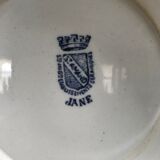 Plat sur piédouche terre de fer  St Amand