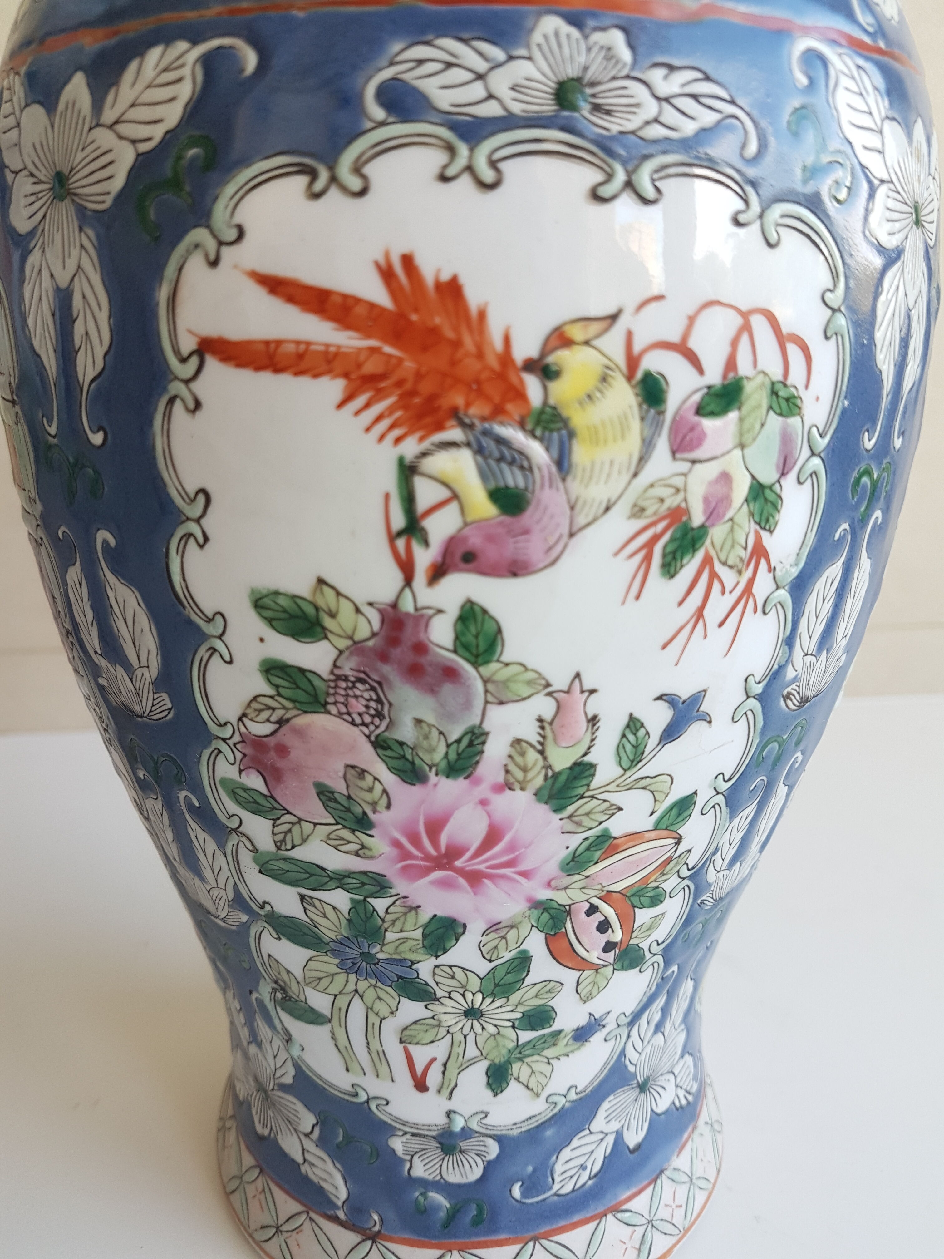 Paire de vases chinois Kangxi