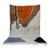 Tapis traditionnel en laine Maroc 3 x 2 m