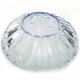 Art Deco bowl, blue glass, Poland, 1950s