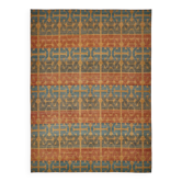 Kilim décoratif tribal contemporain 273 cm x 366 cm