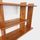Etagère murale en pin vintage style Maison Regain des années 80