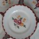 Set of 6 flat plates Loncgamp model Agen 30s