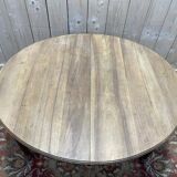 Table de salle à manger ovale de style Louis XVI en noyer