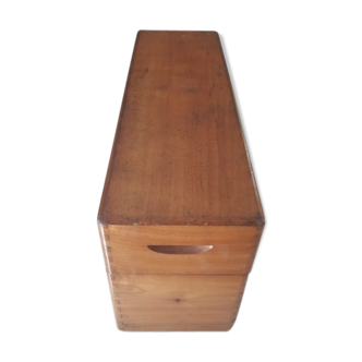 Boîte à fiches en bois