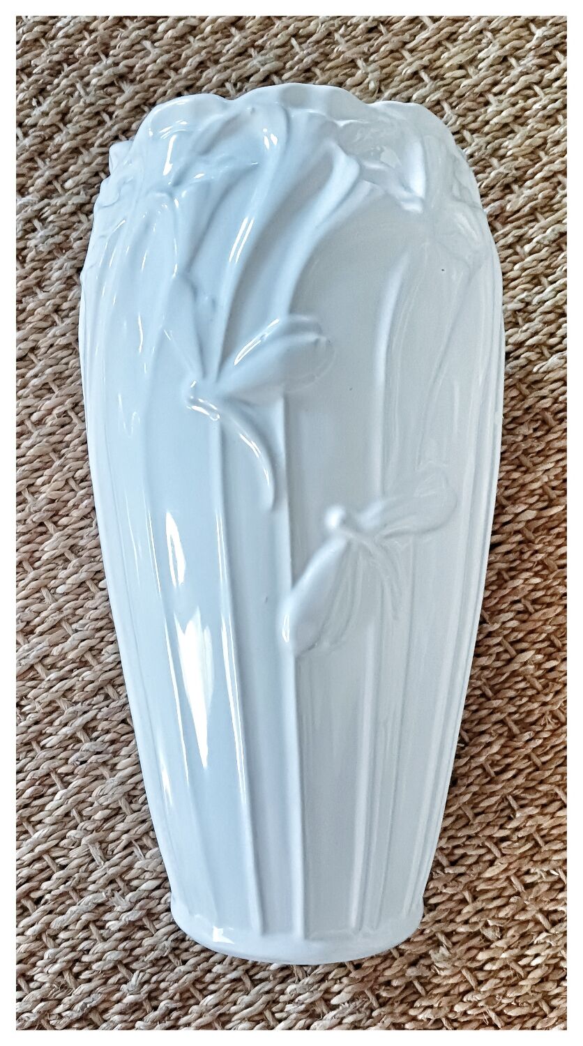 Art Nouveau style ceramic vase