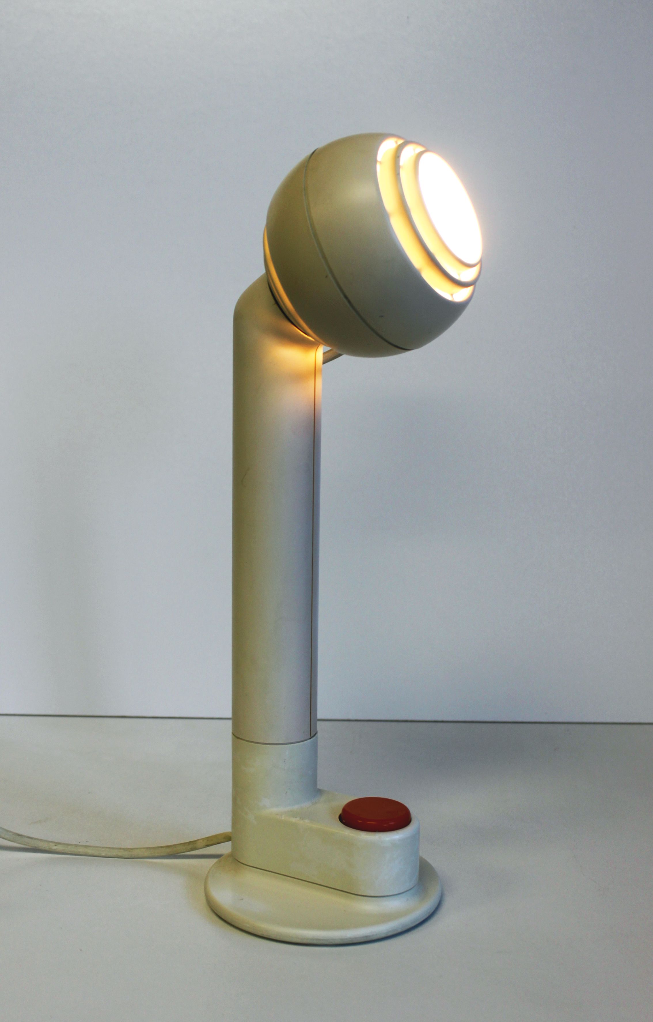 Concentra Aglio desk lamp by Schlagheck Schultes for Osram, 70s.