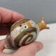 Ceramic snails as salt and pepper shakers, Denmark, 1970s-1980s