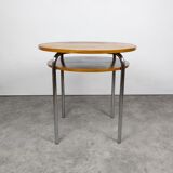 Table Bauhaus en tube d'acier par Petr Vichr