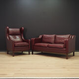 Mogens Hansen sofa leather danish design 60 70