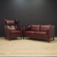 Mogens Hansen sofa leather danish design 60 70