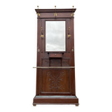 Natural wood locker