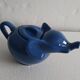 Théière Éléphant bleue