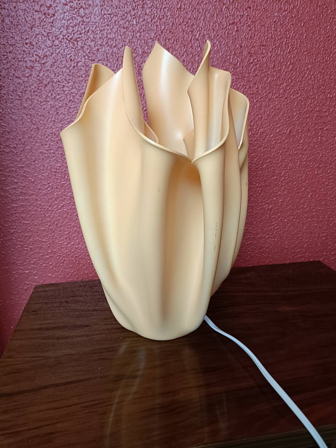 Vintage Exclarares draped lamp